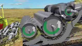 Автоматический контроль потока массы на CLAAS LEXION