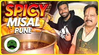 Spicy Misal Pune in Depth Making | Aaba Misal | Indian Street Food | Veggie Paaji