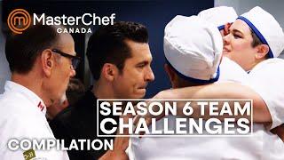 Thrilling MasterChef Canada Team Challenges from Season 6 | MasterChef World