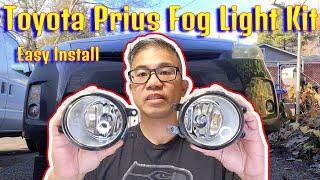 How to install Fog Light Kit 2010 - 2011 Toyota Prius [Step by Step Installation]