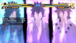 Indra Madara Sasuke Team Ultimate Jutsu | Naruto x Boruto Ultimate Ninja Storm Connections