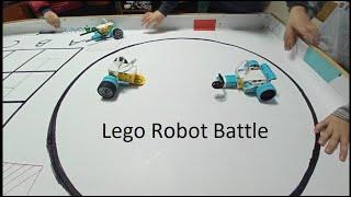 lego Robot war ( sumo battle )