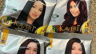 Kaveri hair colour || natural hair colour || Collaboration ||