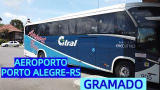 COMO IR DE ÔNIBUS DO AEROPORTO DE PORTO ALEGRE-RS ATÉ GRAMADO NA SERRA GAÚCHA - RÁPIDO E BARATO