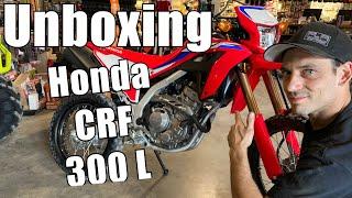 Unboxing 2021 Honda CRF 300 L / Start Up / MAX'S MOTO SHOP