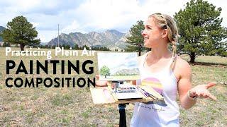 Plein Air Watercolor Composition Painting Strategies and Struggles