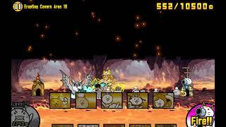 Battle Cats - Jinfore Volcano - Erupting Cavern Area 19