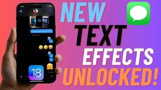 How to Use New Text Effects in Messages in iOS 18 on iPhone/iPad