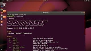 How to Install composer on Ubuntu