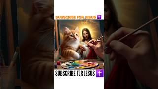 cats love jesus #papajesus #jesuschrist #devi #jesuschrist #jesus #god #shorts #devil #edit #fé