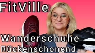 FitVille- Sport/ Freizeit Schuhe/ Knie & Rückenschonend/ für breite Füße, Diabetes und vieles mehr