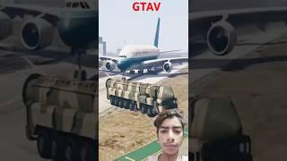 Us Soldier Safe Blasttic Missile Defense During Airbus Hard Landing Gta-5
