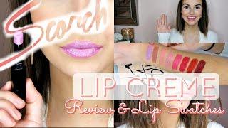 SCORCH MAKEUP: Lip Creme Review - Emily Jean