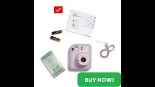 Fujifilm Instax Mini 12 Instant Camera-Purple #shorts