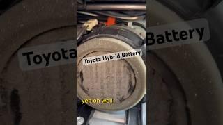 Toyota hybrid battery overheating #hybridbattery