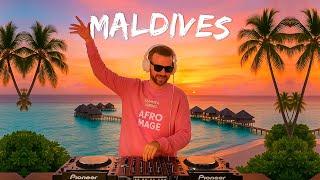 4K Maldives SUMMER AFRO HOUSE Mix (Adam Port, Avicii, The Weeknd, Coldplay, Diplo) - Summer Vibes