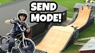 New BMX Tricks In USA FREESTYLE BMX Competition!! SEND MODE ON!!