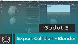 Godot 3 - Exporting Custom Collision from Blender