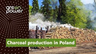 Charcoal production in Poland