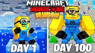 I Survived 100 Days as a MINION in HARDCORE Minecraft