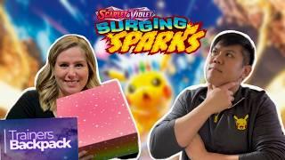 NEW! Pokemon Surging Sparks Opening! Exclusive Pre Release Event!