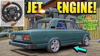 JET ENGINE SWAP in My Summer Car!