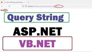 How to use Query String in asp.net Visual Basic .net