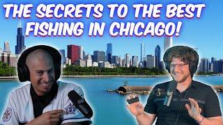 The secrets to the best fishing in Chicago! Jacob Koutas Show #5 - Captain Ernesto