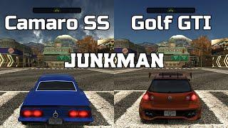 Chevrolet Camaro SS vs Volkswagen Golf GTI - NFS MW Redux V3 - WHICH IS FASTEST ?