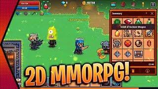 Pixel Knights Online - NEW OPEN-WORLD 2D MMORPG BETA GAMEPLAY ANDROID & iOS | MGQ Ep. 403