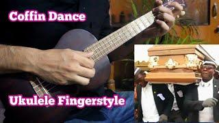 Coffin Dance MEME Song(Astronomia) - Ukulele Fingerstyle & Tabs Tutorial