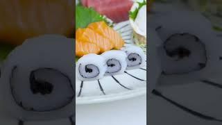 Cách Đầu Bếp Nhật Làm Ra 1 Combo Sashimi Đẹp Mắt - Hoshi Phan #shorts #sashimi #food #asmr #chef