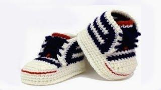 DIY crochet sneakers tutorial  @VasilisaCatherine