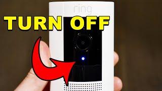 Ring Camera Blue Light - How To Turn Off Blue Light On Ring Cam