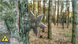 Как сделать Сюрикен (метательная звезда) / How To Make a Ninja Throwing Star (Shuriken)