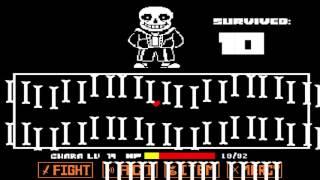 Let's Show Undertale Mod Endless Sans Funtime part 2 Final