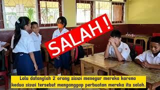 contoh Norma dalam kehidupan sehari-hari Oleh Siswa kelas 7J SMP N 5 Kota Kupang
