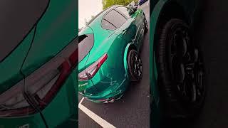 Driving the Brand new 2025 Alfa Romeo Stelvio 🟢Loud Cold startup + One of a kind Color!  