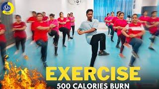 Full Body Workout | 500 Calories Burn | Fitness Video Exercise | Zumba Fitness