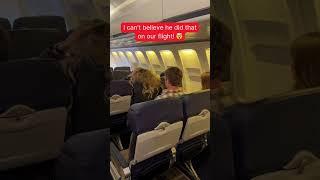 Who was in the wrong? #funny #comedy #viral #travel #flight