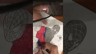 Coloring, but its Spider-Man 3 #spiderman #coloring #spiderman3