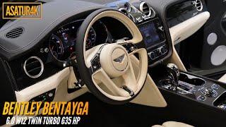 4K Bentley Bentayga 6.0 W12 Twin Turbo 635 hp intro Exterior & Interior views in 4K quality