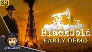 OLD WEST OIL DRILLING SIMULATOR? LET'S TRY IT! - Black Gold Oil Drilling Demo Gameplay