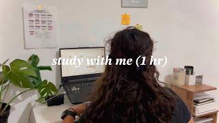 estudia conmigo durante 1 hora (con música) · study with me