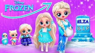 Elsa Growing Up! 32 Frozen DIYs for LOL