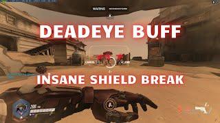 McCree Ultimate Buff INSANE - KILLS Players Behind 5K HP Shield! | Overwatch [PTR 1.34]