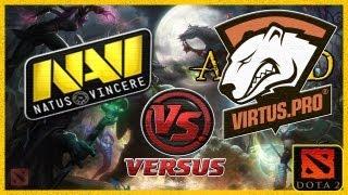 NaVi vs VIRTUS.PRO (Лучшая Игра Старладдера!) Starladder 7 Dota 2 (RUS)