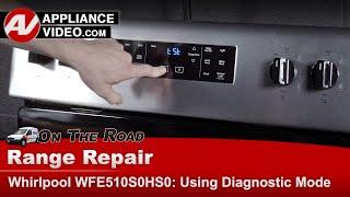 Whirlpool Range / Oven - Diagnostics Mode Operation - Stored Error Codes