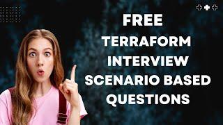 Terraform scenario based Interview Questions #terraform  #devops