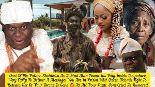 Ooni Of Ife's Palace Shutdown As A Mad Man Found His Way Inside For Queen Naomi & Ooni